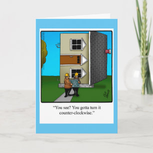 Behåll ett hälsningskort för Touch Humor Kort
