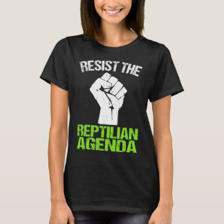 Behåll flyttningen av Reptilian Agenda T Shirt