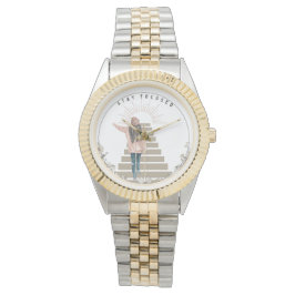 Behåll fokus armbandsur