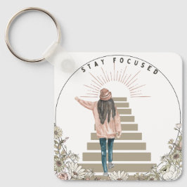 Behåll fokus nyckelring