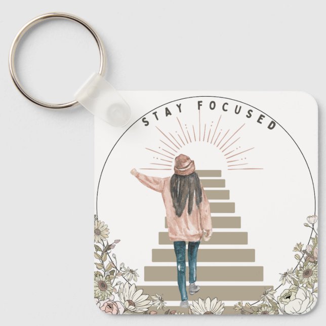 Behåll fokus nyckelring (Framsida)