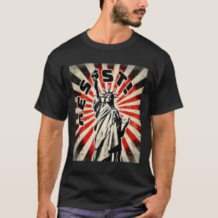 Behåll Frihetsgudinnan genom att hålla tillbaka ak T Shirt