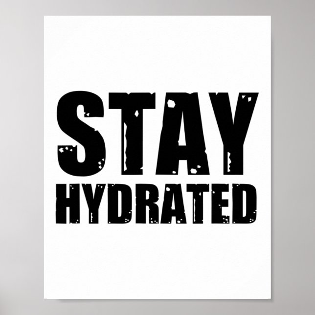 Behåll Hydrated1 Poster (Framsidan)