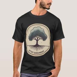 Behåll jordad - inspirerande T-Shirt
