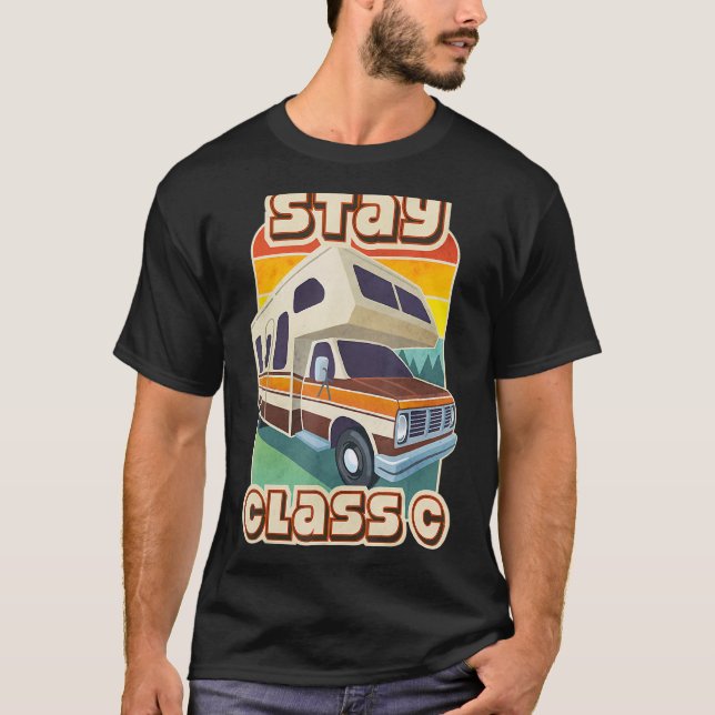 Behåll klass C klass Rv-kampanj T Shirt (Framsida)