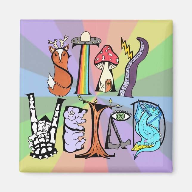 Behåll Konstig Magnet (Framsidan)