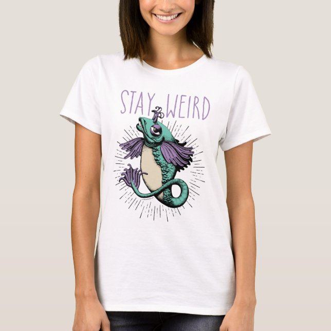 Behåll Konstig T-Shirt (Framsida)