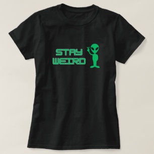Behåll Konstigen Alien T-Shirt