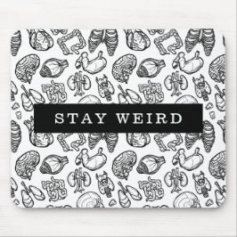 Behåll Konstigen Black & White Human Anatomy Biolo Musmatta