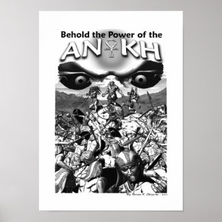 Behåll kraften hos Ankh-Poster Poster