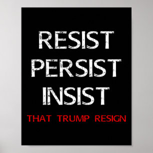 Behåll kvarstår så att trumpresigneringsmodulen Tr Poster