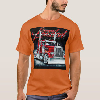 Behåll laddat lastbil t shirt