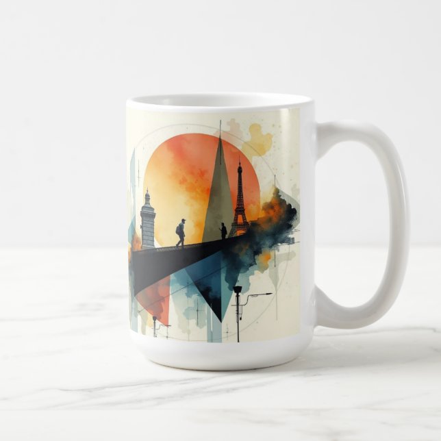 Behåll lugnet och drick kaffemugg (Höger)