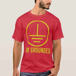 Behåll markbunden, underlig elektrisk elektriker L T Shirt