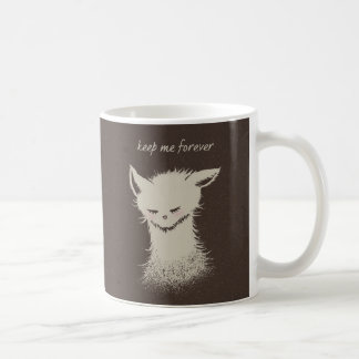 Behåll mig för alltid - Räddad katt Kaffemugg