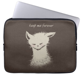 Behåll mig för alltid - Räddad katt Laptop Fodral