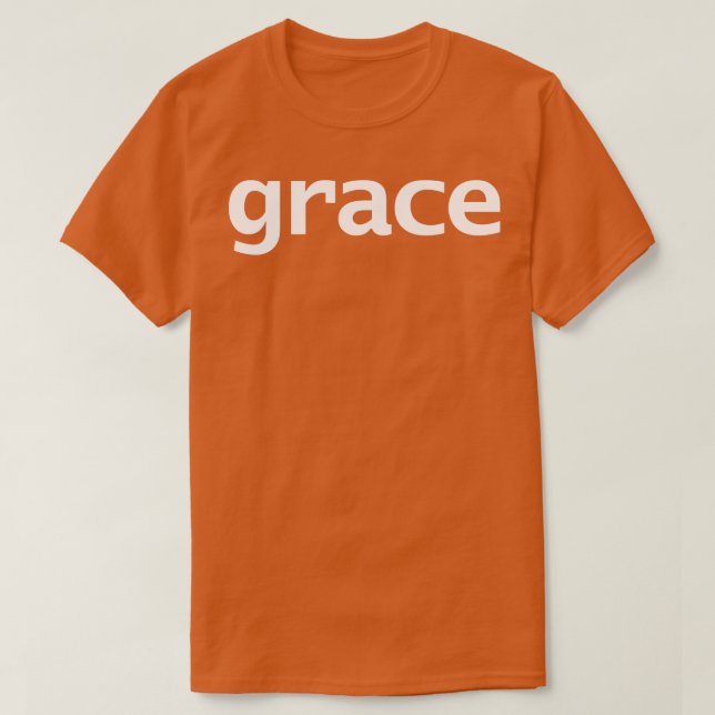 Behåll minimal typografi vit text t shirt (Design framsida)