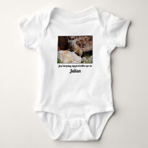 Behåll mitt skyddade Öga vid Baby T Shirt