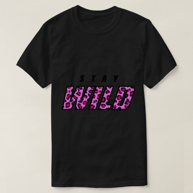 Behåll ny meritlista för Vild T Shirt (Design framsida)