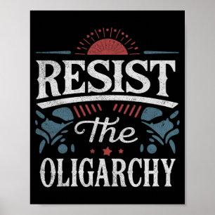 Behåll oligarkins antitrump poster