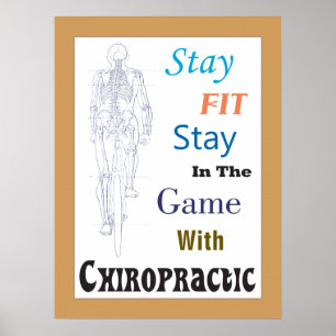 Behåll passning med Chiropraktic Office Poster Anp