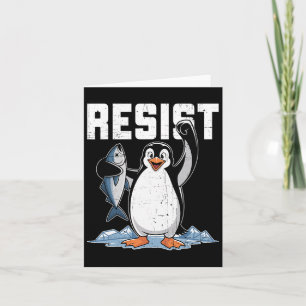 Behåll Penguin Activism Graphic Design 1 Kort