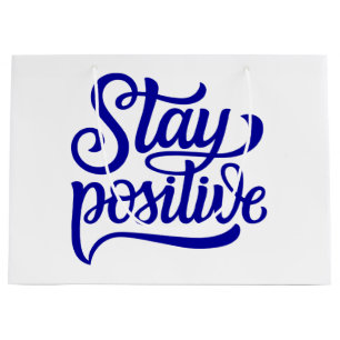 Behåll positiv blått