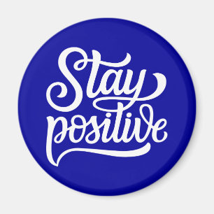 Behåll positiv blått magnet