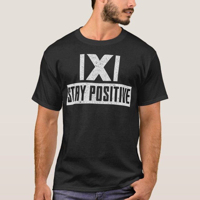 Behåll positiv brunstranch t shirt (Framsida)