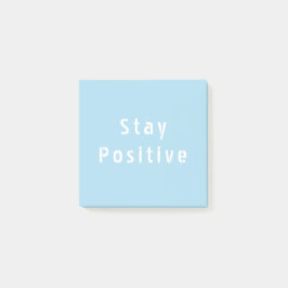 Behåll positiv motivation post-it block