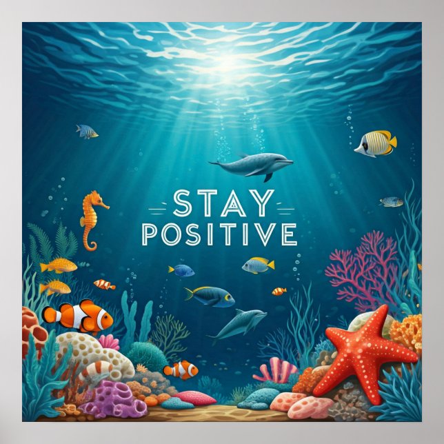 Behåll positiv Poster (Framsidan)