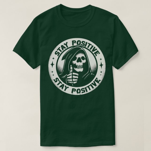 Behåll positiv stödram-reducering t shirt (Design framsida)