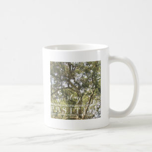 Behåll positiv Träd Kaffemugg