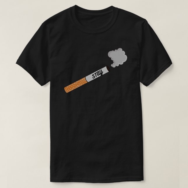 Behåll postmalone Cigarette-version T Shirt (Design framsida)
