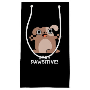 Behåll Pun Mörk BG-Hund Pawsitive Positive Pun-