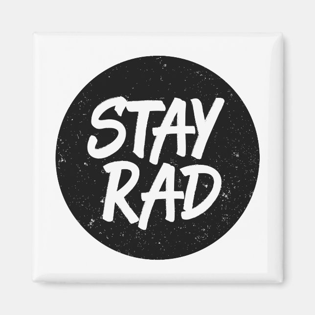 Behåll radtypografi magnet (Framsidan)