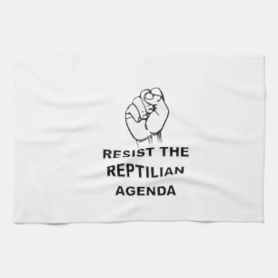 Behåll Reptilian-agendan Kökshandduk