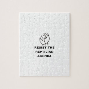 Behåll Reptilian-agendan Pussel