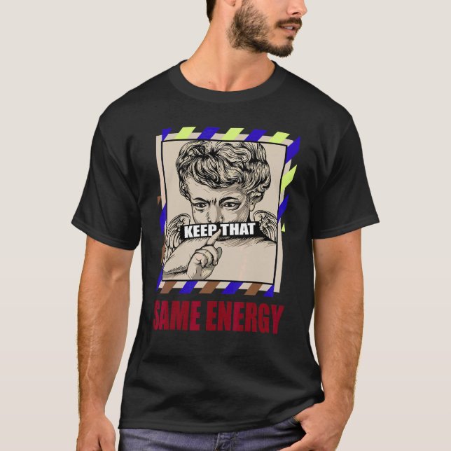 Behåll Samma Energi GG Wild Things 4s Matchande T Shirt (Framsida)