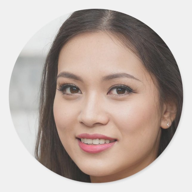 Behåll True Runt Klistermärke (Framsida)