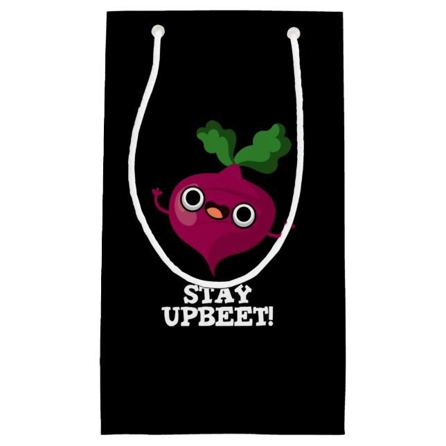 Behåll UpbetFunny Veggie Beet Pun Mörk BG (Framsidan)