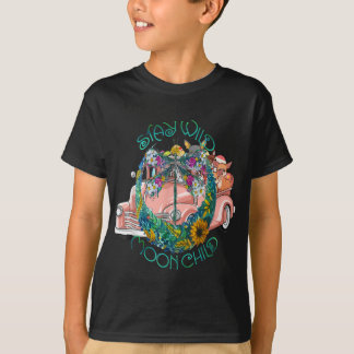 Behåll vild måne barndrakflygs älskare-gåva t shirt