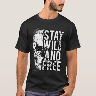 Behåll Vild och fritt skal T Shirt