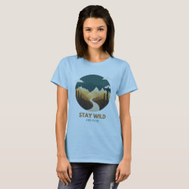 Behåll Vild och vara gratis T Shirt