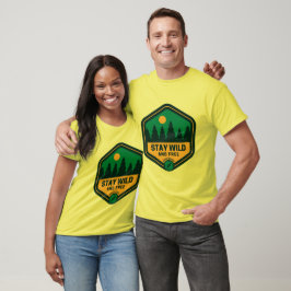 Behåll Vild och vara gratis T Shirt