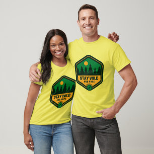 Behåll Vild och vara gratis T Shirt