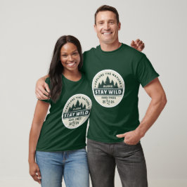 Behåll Vild och vara gratis T Shirt
