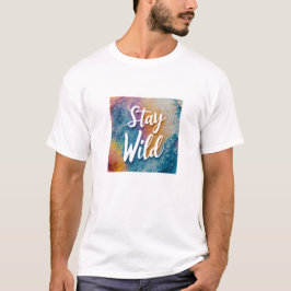 Behåll Vild T-Shirt | Boho Nature-Inspired Shirt f