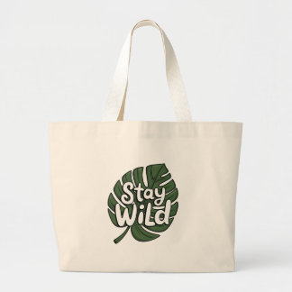 Behåll Vild Tote Bag Jumbo Tygkasse