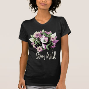Behåll Vilden Flower Child T-Shirt